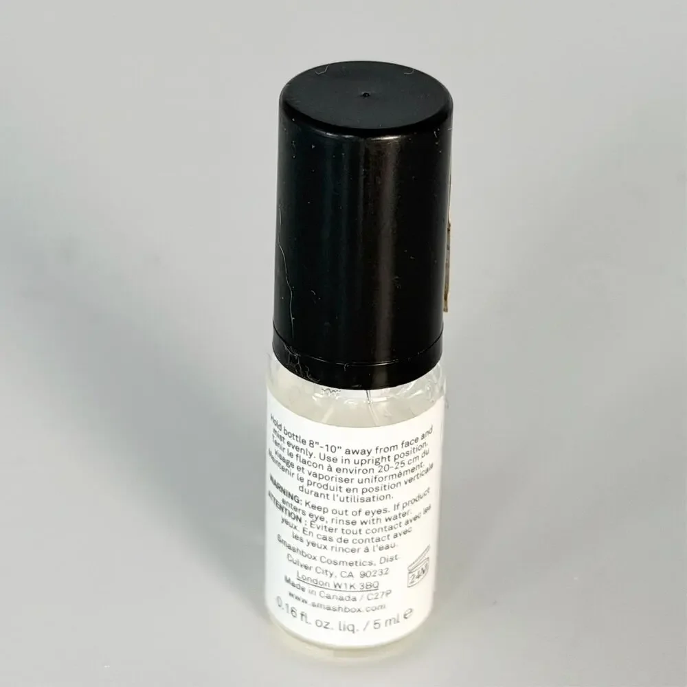 Smashbox Photo Finish Primer Water Spray Hydrate Silky Travel .16 fl oz 5 ml New